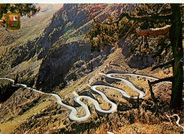 65 - Hautes Pyrénées - Vallée D'Aure - Route De Cap De Long - Les Lacets Des Edelweis (1850 M.) - CPM - Voir Scans Recto - Autres & Non Classés