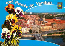 55 - Verdun - Le Pont Et La Porte Chaussée - La Meuse - Vue Aérienne - CPM - Voir Scans Recto-Verso - Verdun
