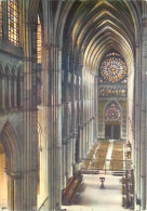 51 - Reims - Intérieur De La Cathédrale Notre Dame - La Nef Et Le Grand Portail - CPM - Carte Neuve - Voir Scans Recto-V - Reims