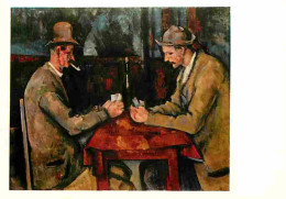 Art - Peinture - Paul Cézanne - Les Joueurs De Cartes - CPM - Voir Scans Recto-Verso - Malerei & Gemälde