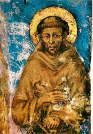 Art - Peinture Religieuse - Assisi - Basilique De St François - St François - Détail - Cimabue - CPM - Voir Scans Recto- - Paintings, Stained Glasses & Statues
