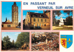 27 - Verneuil Sur Avre - Multivues - Blasons - CPM - Voir Scans Recto-Verso - Verneuil-sur-Avre