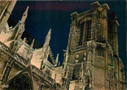 10 - Troyes - Cathédrale Saint-Pierre Et Saint-Paul - Vue De Nuit - CPM - Voir Scans Recto-Verso - Troyes