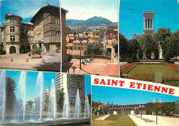 42 - Saint-Etienne - Multivues - Jets D'eau - CPM - Voir Scans Recto-Verso - Saint Etienne