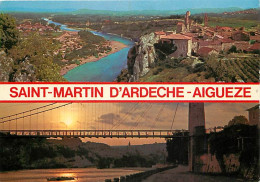 07 - Saint Martin D'Ardèche - Aiguèze - Multivues - CPM - Carte Neuve - Voir Scans Recto-Verso - Otros & Sin Clasificación