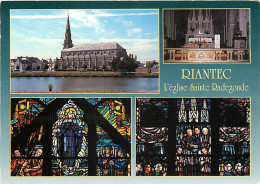 56 - Riantec - L'église Sainte Radegonde - Multivues - CPM - Voir Scans Recto-Verso - Autres & Non Classés