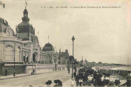 76 - Le Havre - Le Casino Marie Christine Et Le Boulevard Albert Ier - Animée - CPA - Voir Scans Recto-Verso - Non Classés