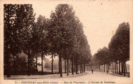 N°2878 W -cpa Fontenay Sous Bois -l'avenue De Fontenay- - Fontenay Sous Bois