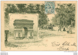 PARIS SOUVENIR DE PARIS EDITION LAB 1904 - Autres & Non Classés