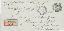 1879 Germany Registered Burgsteinfurt To Welbergen - Autres & Non Classés