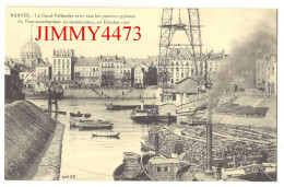CPA (Repro) En 1900 - NANTES - Le Canal Pelloutier Et En Face Les Premiers Pylônes Du Pont Transbordeur - EUREDIS - Nantes