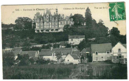 28 . Cloyes Sur Le Loir . Château De Montigny . Vue Sur Le Loir . 1910 - Cloyes-sur-le-Loir