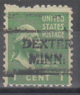 USA Precancel Vorausentwertungen Preo Locals Minnesota, Dexter 716 - Precancels