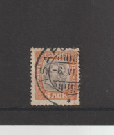 Islande 1907-08 - Yvert Timbre De Service Yvert 26 Oblitere - Usati