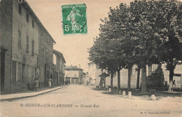 CPA Saint-St Didier Chalaronne-Grande Rue-Timbre   L2925 - Unclassified