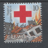 Serbia 2020 Red Cross Week, Charity Stamp, Additional Stamp 10d, MNH - Serbie
