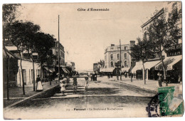CPA 35 - PARAME (Ille Et Vilaine) - 757. Le Boulevard Rochebonne  - Parame
