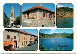 CPSM GF 07 - SAINT MARTIAL (Ardèche) - Multivues - Autres & Non Classés