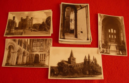 CPA UK - 16 Old Postcards From ROCHESTER Cathedrale - Lot De 16 CPA  - 5 - 99 Karten