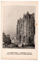 CPA 44 - Ancien NANTES (Loire Atlantique) - Cathédrale Vers 1840, Puits, Marché - Nantes