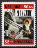 Mozzart - Briefmarken Set Aus Kroatien, 16 Marken, 1993. Unabhängiger Staat Kroatien, NDH. - Croacia