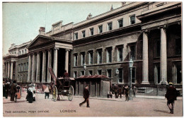 CPA ROYAUME UNI - LONDON - The General Post Office - UK ( Cab) Old Postcard - Other & Unclassified