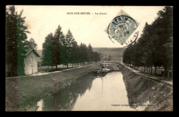 55 - DUN-SUR-MEUSE - PENICHE SUR LE CANAL - EDITEUR LECRIQUE-DOMINE - Dun Sur Meuse