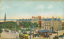 R000084 London Square. New Post Office. Southport. 1909 - Autres & Non Classés