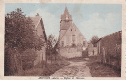ARTEMPS (Aisne) - Eglise Et Calvaire - Carte Postale RARE - Otros & Sin Clasificación