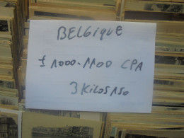 +++BELGIQUE BEAU LOT ENVIRON 1000-1100 CPA MAJORITES ANCIENNES+++ 3 KILOS 150 (Lire Ci-bas) - 500 Postcards Min.