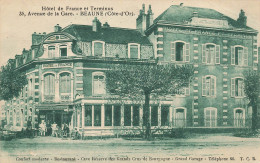 CPA Beaune-Hôtel De France Et Terminus    L2924 - Beaune