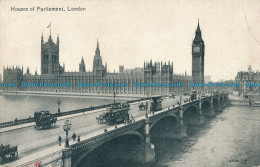 R000101 Houses Of Parliament. London. W. Straker - Autres & Non Classés