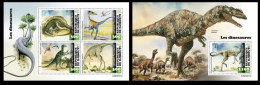 Djibouti 2023 Dinosaurs. (411) OFFICIAL ISSUE - Préhistoriques