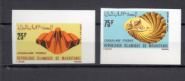 MAURITANIE    N° 302 + 303   NON DENTELES   NEUFS SANS CHARNIERE   COTE ? €   ANIMAUX FOSSILES - Mauritanie (1960-...)
