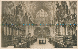 R000239 The Choir. Exeter Cathedral. 1905 - Monde