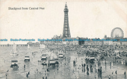 R000125 Blackpool From Central Pier. Valentine. Platotone - Monde