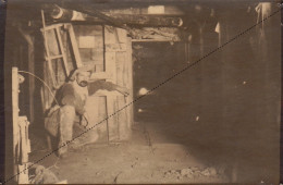 Photo Guerre 14-18 WW1 Les Eparges PC Tunnel Galerie Abri Début G - Guerre, Militaire