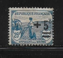 FRANCE  ( FR2  - 5 )   1922  N° YVERT ET TELLIER    N° 165    N* - Ungebraucht