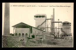 62 - HENIN-LIETARD - "LA RENAISSANCE" MINES DE DOURGES - LES FOURS A COKE EN 1923 - Autres & Non Classés