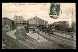 62 - ARRAS - VUE GENERALE DE LA GARE DE CHEMIN DE FER - TRAINS - Arras