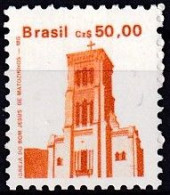 Timbre-poste Gommé Dentelé Neuf** - Église De Saint Jésus à Matozinho - N° 1845 (Yvert Et Tellier) - Brésil 1987 - Nuovi