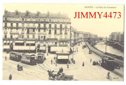 CPA (Repro) En 1900 - NANTES - La Place Du Commerce ( Bien Animée ) - EUREDIS Marseille - Nantes