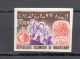 MAURITANIE    N° 310  NON DENTELE    NEUF SANS CHARNIERE   COTE ? €    INTERPOL - Mauritania (1960-...)