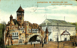 Belgique - Brussel - Bruxelles - Exposition De Bruxelles 1910 - Quartier Des Attractions - Mostre Universali