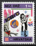 Bobby O. - Briefmarken Set Aus Kroatien, 16 Marken, 1993. Unabhängiger Staat Kroatien, NDH. - Croacia