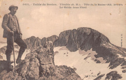 VESUBIE (Alpes-Maritimes) - Vésuble - Le Guide Jean Plent - Vallée Du Boréon - Tête De La Ruine - Voyagé 1926 (2 Scans) - Saint-Martin-Vésubie