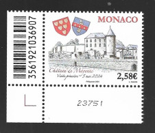 Monaco 2024 - Château De Mayenne ** - Unused Stamps