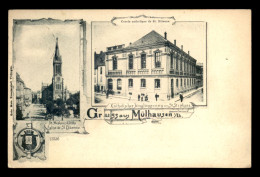 68 - MULHOUSE - MULHAUSEN - EGLISE ET CERCLE CATHOLIQUE DE ST-ETIENNE - Mulhouse