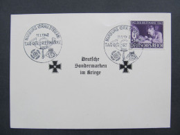 KARTE Deutsches Reich  Marburg A. Drau 1942 Slovenia  // Aa0162  // Aa0162 - Briefe U. Dokumente