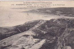 Maupertus Ligne Cherbourg Barfleur  Vue Peu Commune -  Carte Postale Ancienne Numéro 2137 Du Vendredi 19 Février 1926 - Autres & Non Classés